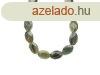 Szerpentin kvarc zld faz ovlis 11-12x17-18mm
