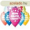Boldog Szletsnapot lufi 30 cm-es, 10db /csomag