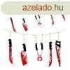 Halloween girland- vres eszkzk 1, 7m