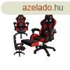 Gamer szk ko-br bortssal, lbtartval, 150 kg teherbr