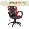 Gamer szk karfval - piros - 71 x 53 cm / 53 x 52 cm