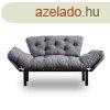 2 szemlyes chesterfield karfs kanap, szrke - CABANE - Bu