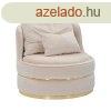 Brsony hats fotel, arany dsztssel, trtfehr - AEVA - 