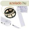 USB akkumultorral mkd mozgsrzkel LED szalag 2M meleg