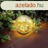 Leszrhat szolr veggmb - 12 cm - 15 melegfehr LED