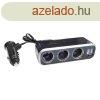 Szivargyjt eloszt 3-as + 2db USB port Maxeed 83178