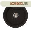 Elleci Ego ROUND grnit mosogat medence Antracite