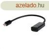 Kbel CABLEXPERT red. miniDisplayport - HDMI, M/F, fekete