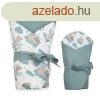 Ktoldalas gyerek plya New Baby Srkny 80x80 cm