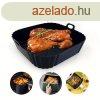 Tapadsmentes Szilikon Air Fryer Stforma (fekete)
