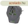 q2power 1.100110-TH utazadapter, World to Europe USB, USB 5