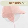 Nyri muszlin baba sapka napellenzvel New Baby rzsaszn