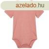 Babybugz Rvid ujj csecsem body - Dusty rose | 0-3 hnap