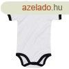 Babybugz Ktszn rvid ujj gyerek body - Fehr / fekete | 