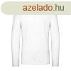B&C EXACT 150 unisex hossz ujj pl B03E, White-4XL