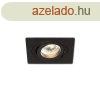 PASADENA GU10 SQ I sllyesztett lmpa fekete 230V LED GU10 7