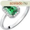 Morellato Csillog ezst gyr zld kvel Tesori SAIW76 58 m
