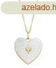 Fossil Romantikus aranyozott nyaklnc Locket JF04430710