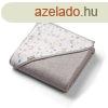 BabyOno frdleped kapucnis 100x100cm szrke 1552/03