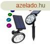 Napenergival mkd sznes RGBW LED kerti karcsonyi lmpa