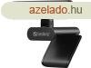Sandberg Face-ID Webcam Webkamera Black