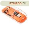 Manhattan Rechargeable Wireless USB Mouse Transparent/Orange