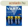 Elem AA ceruza LR06 Longlife Power 4 db/csomag, Varta