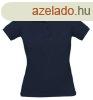 B&C BCPW455 Ni gallros rvid ujj pik pl, Navy-M