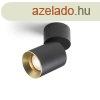 RENDL R13868 DARIO spot lmpa, dnthet fekete szlcsiszolt 