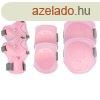 Spokey Buffer gyerek vdfelszerels szett, pink-szrke