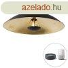 Okos mennyezeti lmpa fekete arannyal 60 cm, WiFi A60 - Emil