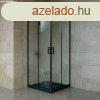 Welland SQ-9090 zuhanykabin elhzhat ajtval - 90 x 90 cm -