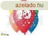 Sznes szmos lufi, csillagos 5 darabos - 10