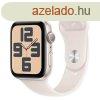 Apple Watch SE GPS 40mm Starlight Aluminium Case with Starli