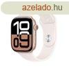 Apple Watch Series 10 GPS 42mm Rose Gold Aluminium Case with