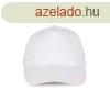 KP051 t paneles pamut baseball sapka K-UP, White-U