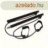 Pilates rd, szalaggal #Fekete