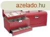 JK Box Divatos piros kszerdoboz SP-901/A7