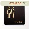 Akril Frdszoba Tbla #WC - 7.8*7.8 hvelyk / 20*20 cm