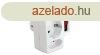 3-utas eloszt kapcsolval, 2x Euro 2.5A + 1x Schuko 16A, en