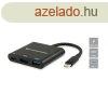 Conceptronic Notebook Dokkol - DONN01B (Bemenet: USB-C, Kim