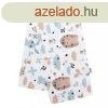 Flanel pelenka nyomtatott mintval New Baby fehr sni nyusz