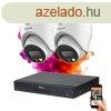 Dahua 2 dome biztonsgi kamers IP kamera rendszer 4MP szne