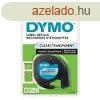 Dymo 45013 tltsz alapon fekete eredeti feliratoz szalag 