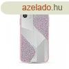 Mirallo tok - Apple iPhone 13 Mini (5.4) pink csillog tok