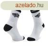 Zokni VANS ART HALF CREW (6.5-9, 1P) WHITE-BLACK
