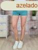 Push-up, zsebes, zld farmer rvidnadrg XS-XL-ig