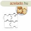 Puzzle keksz forma (4 db)