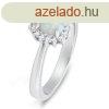 Brilio Silver Elegns ezst gyr opllal s cirknium kvek