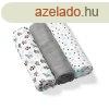 BabyOno bambusz textilpelenka sznes 3db - szrke 397/02